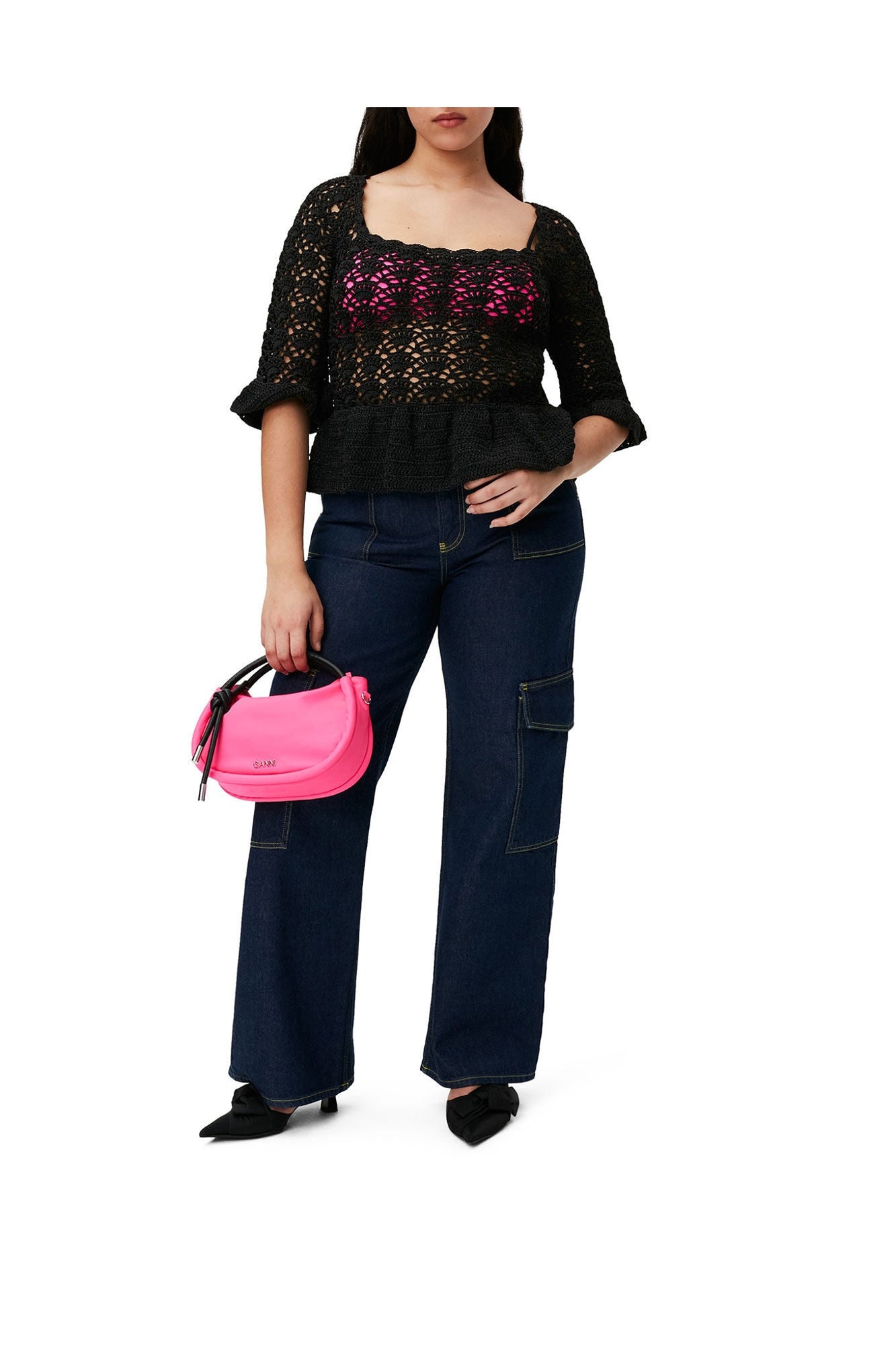 Crochet Top | Black