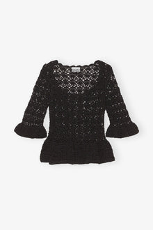 Crochet Top | Black