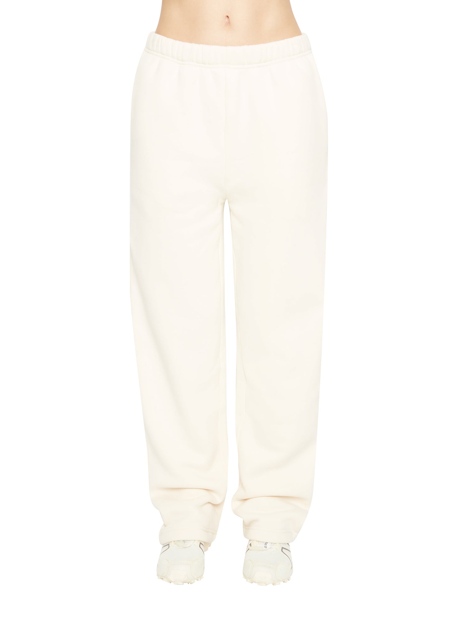 Womens | Flared Sweatpants | Ivory
