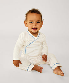 Boys | Crossbody One-Piece | White/Blue