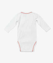 Kids Unisex | Crossbody Onesie | White/Red