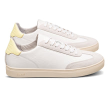 Unisex | Deane | White Leather Wax Yellow