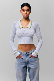 Womens | Charlotte Pullover Knit | Powder Blue