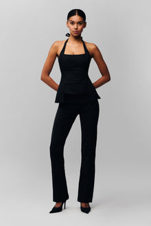 Womens | Carine Halter Top | Black