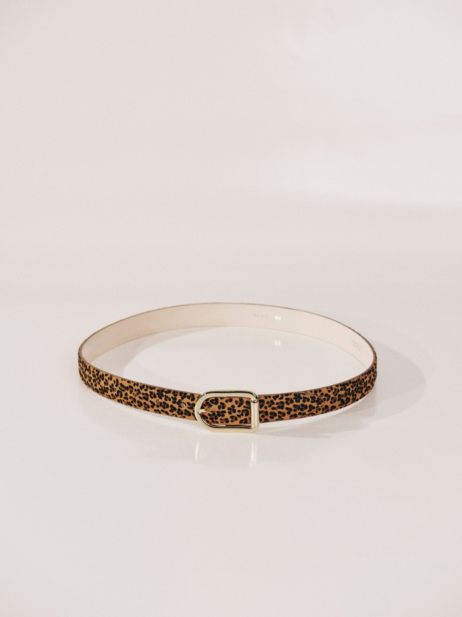 Mija Animal Belt | Cheetah & 24K Gold