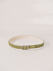 Mija Belt | Moss & Silver