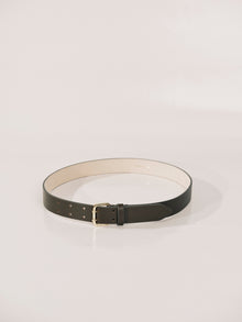 Mini Hutch Belt | Truffle & 24K Gold