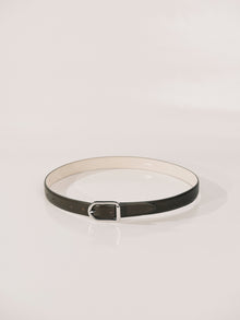 Mija Belt | Truffle & Silver