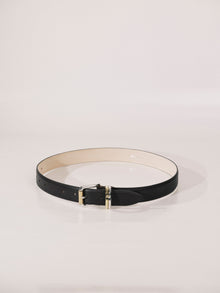 Wide Alegra Belt | Deep Brown & Silver & 24K Gold