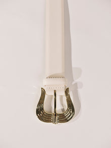 Cupid Belt | Ivory & 24K Gold