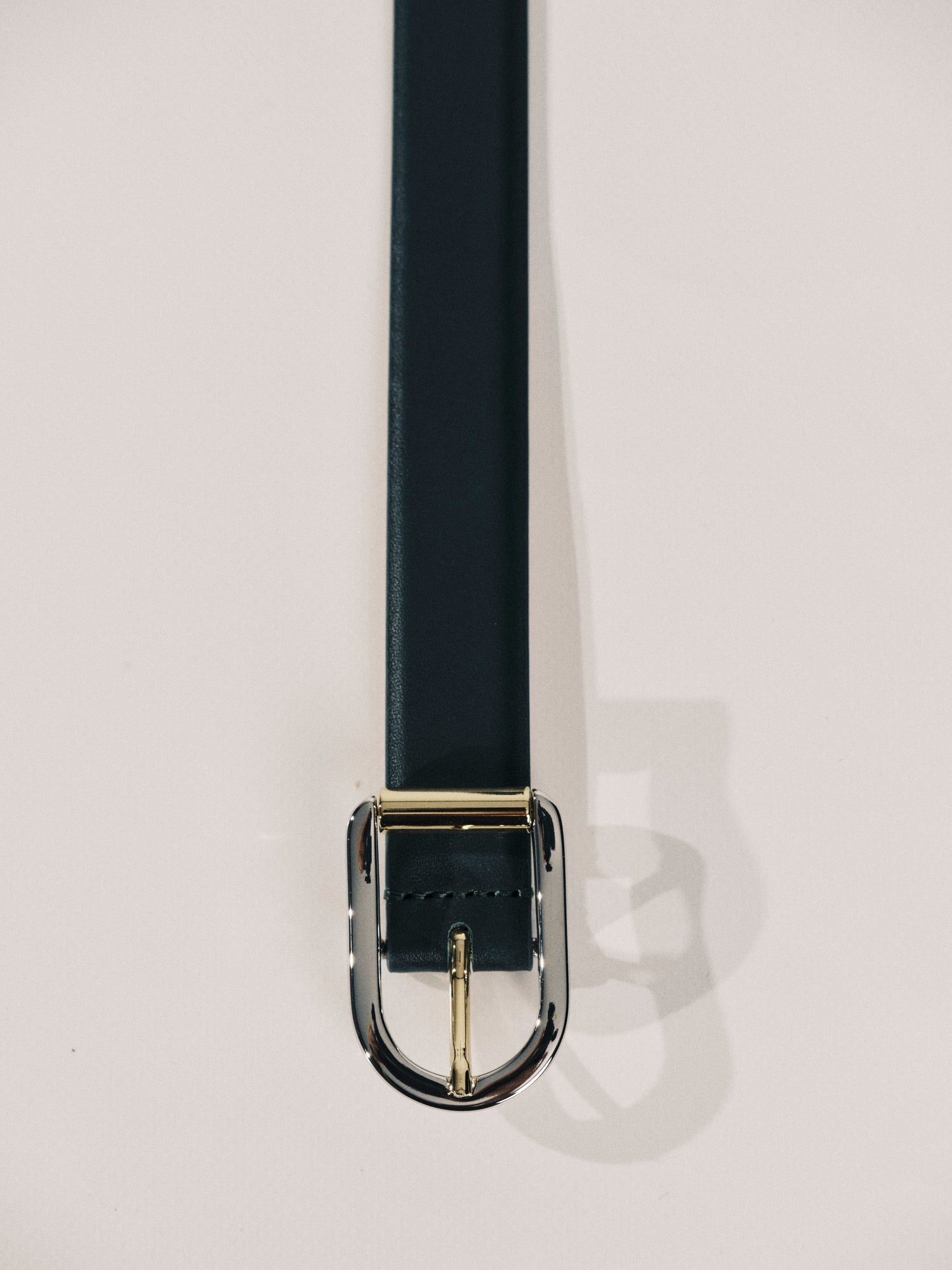 Mija Belt | Emerald & Silver & 24K Gold