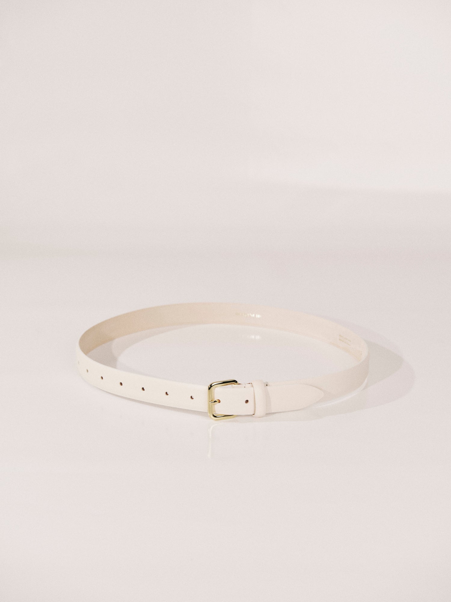 Mini Roller Belt | Ivory & 24K Gold