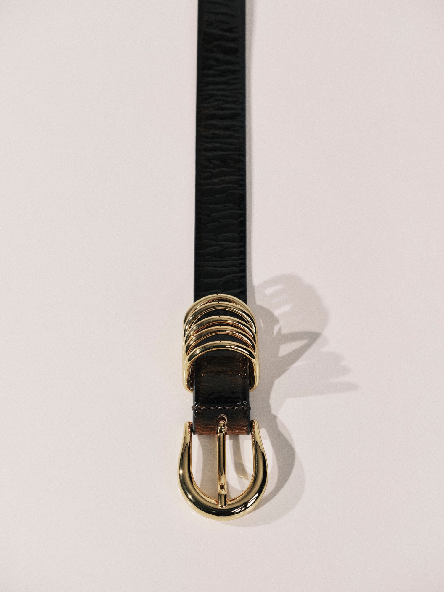 Hollyhock Belt | Tortoise & 24K Gold