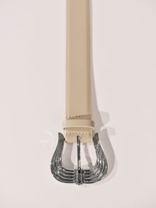Cupid Belt | Chiffon & Silver