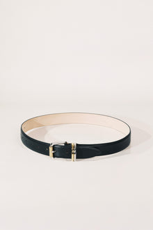 Alegra Belt | Black & Silver & 24K Gold