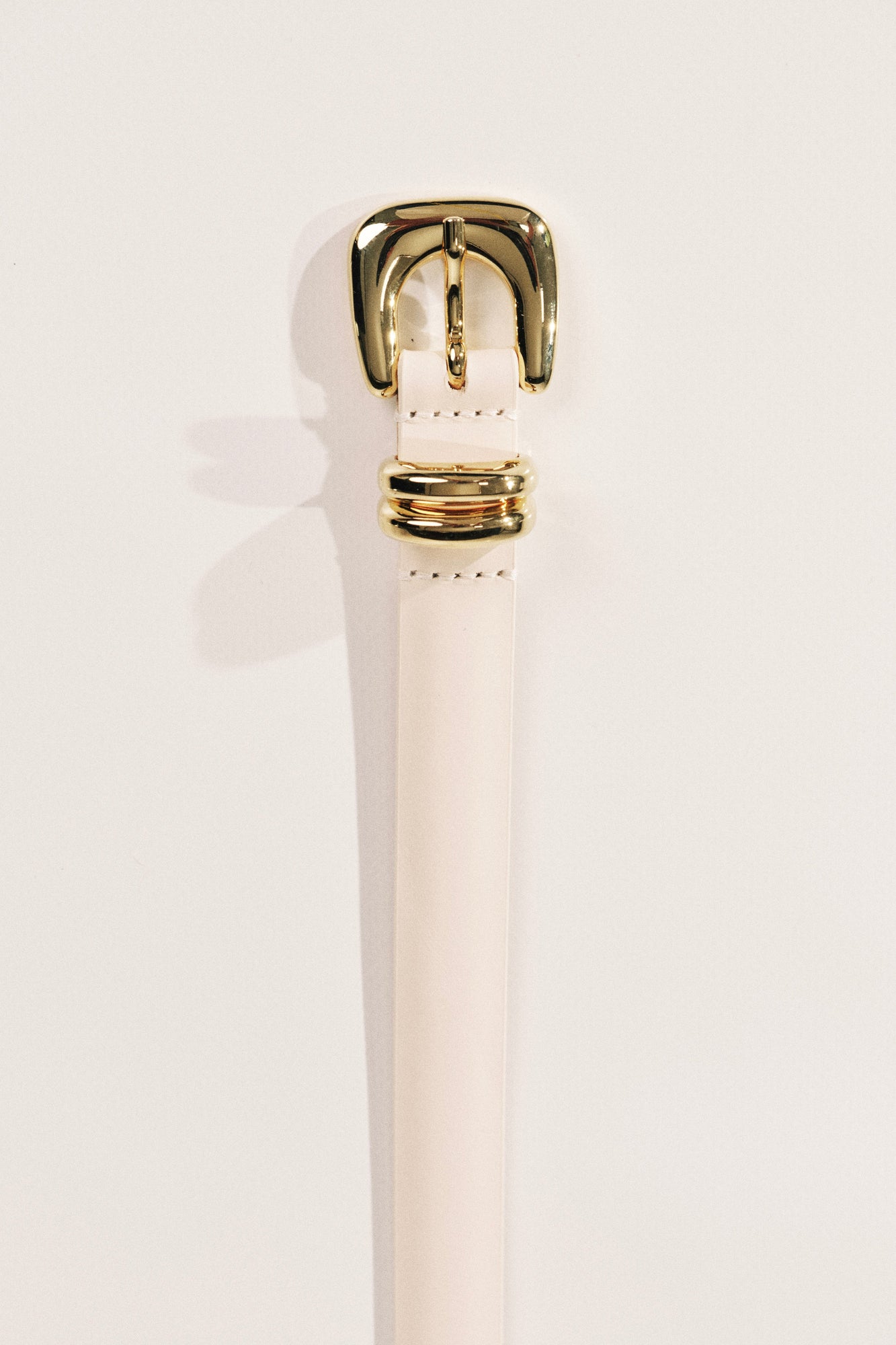 Altura Belt | Ivory & 24K Gold