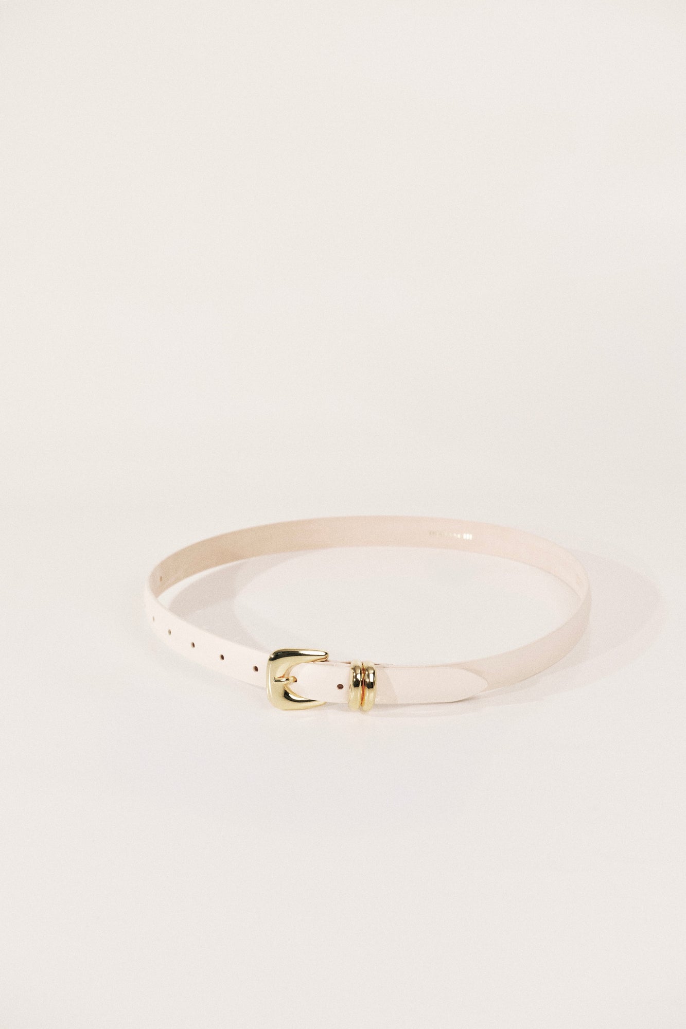 Altura Belt | Ivory & 24K Gold