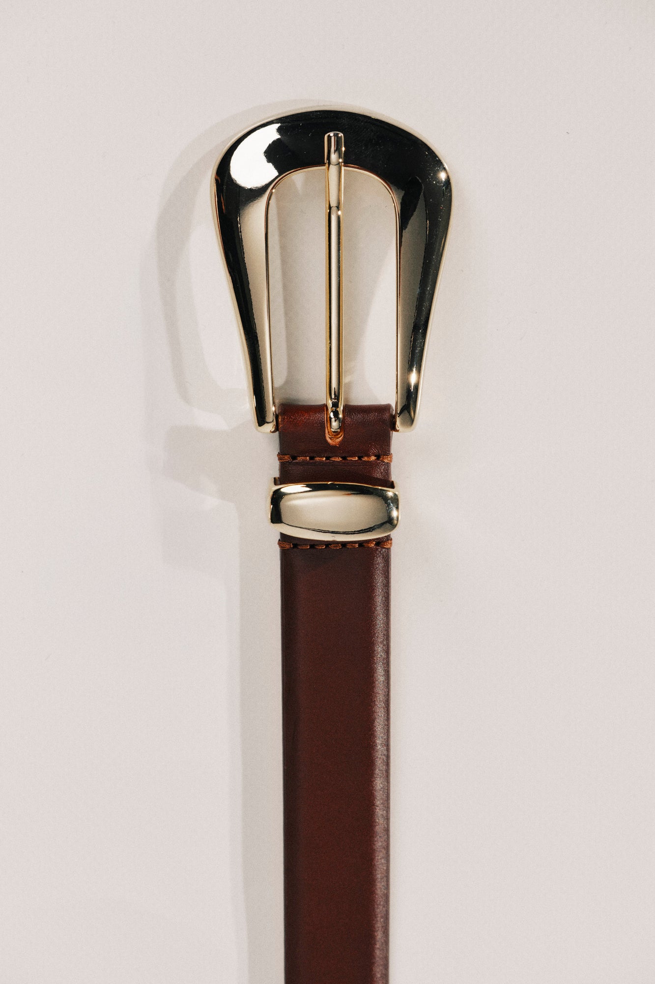 Colette Belt | Mahogany & Pale Gold