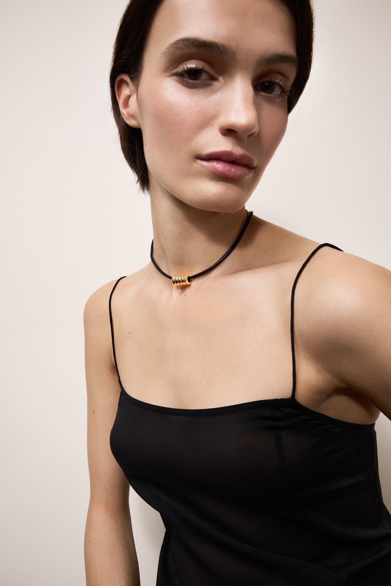 Hollyhock Necklace | Gold