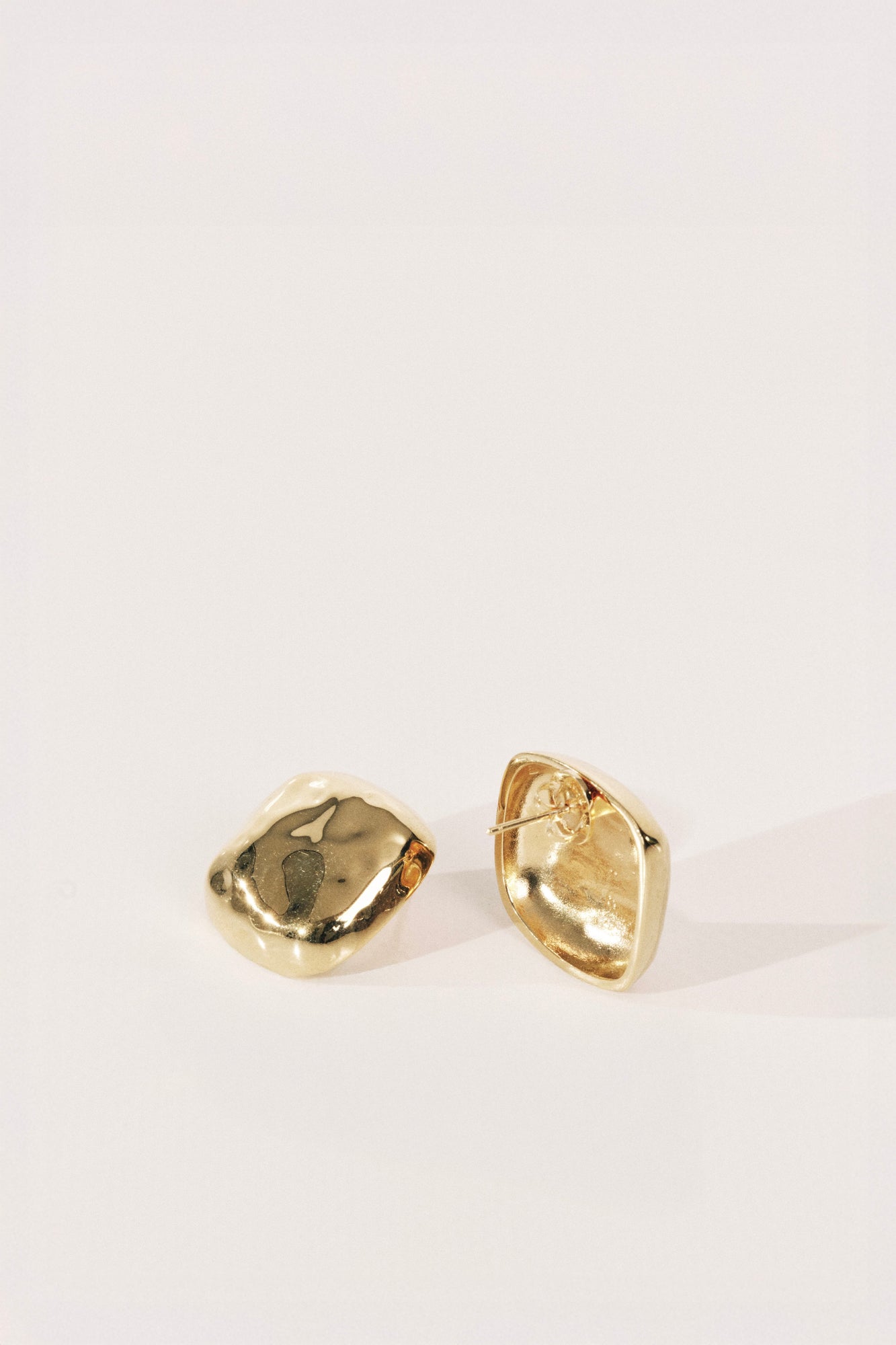 Tetra Earrings Large | Gold Vermeil