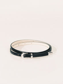 Le Fil Belt | Black & Silver