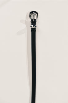 Le Fil Belt | Black & Silver