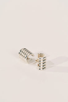 Hollyhock Earrings Medium | Sterling Silver