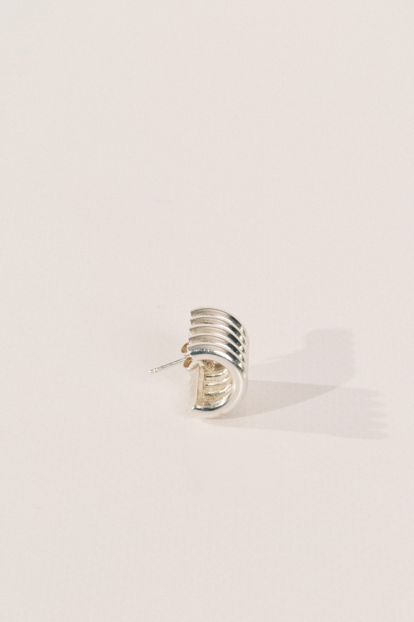 Hollyhock Earrings Medium | Sterling Silver