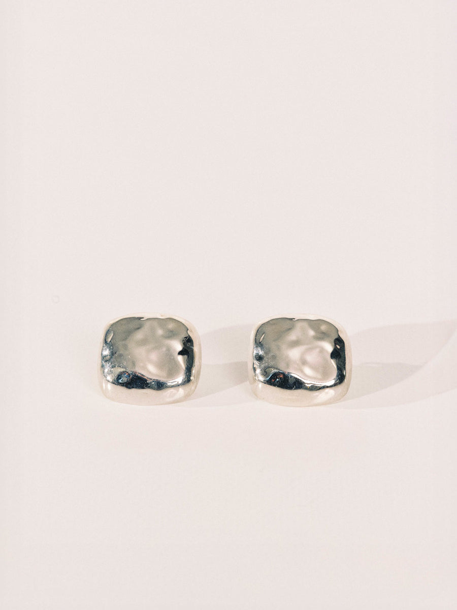 Tetra Earrings Small | Sterling Silver