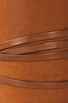 Undone Corset Camel Calf Hair | Camel Calf Hair