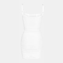 OW Collection Diana Mini Dress | White