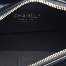 Chanel | Pre-Owned Small Painted Knit Gabrielle Crossbody Bag | Black