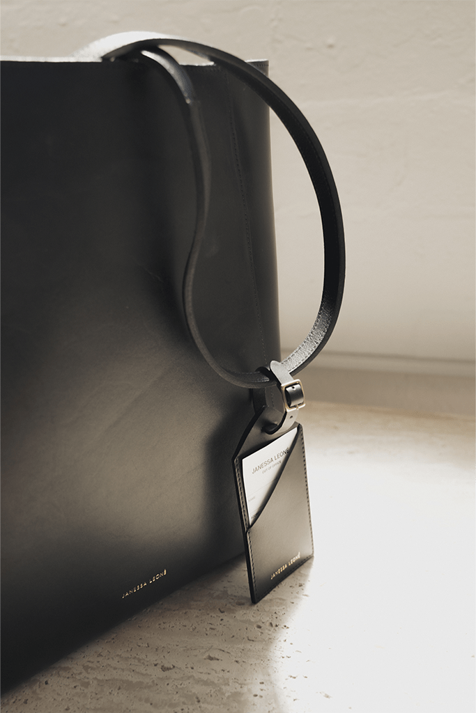 Luggage Tag - Janessa Leone, Black
