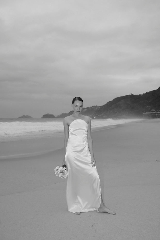 Conchita Maxi Dress | Silver