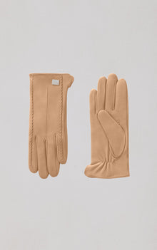 Dulce Wristlet Gloves Leather | Teak