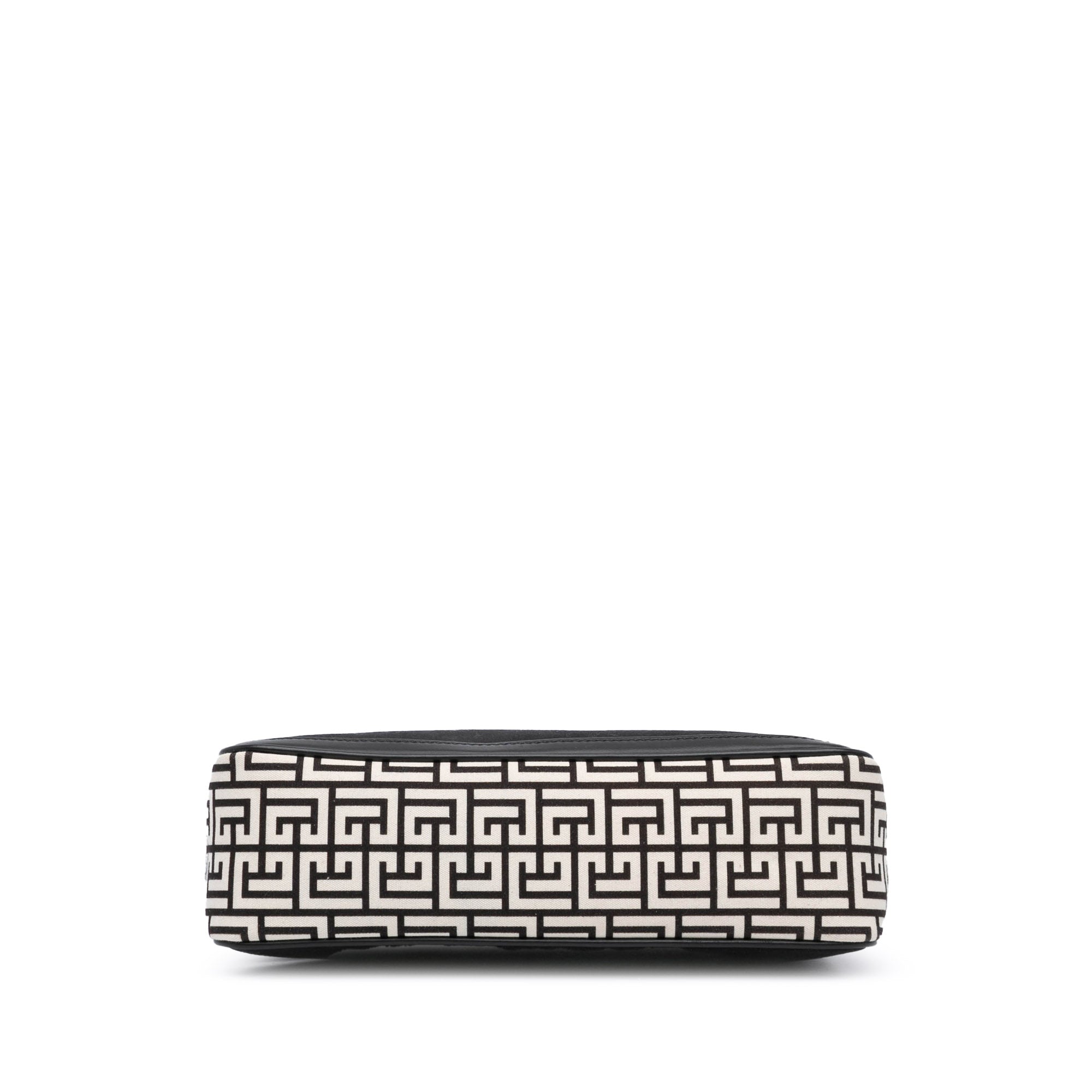 Balmain | Pre-Owned Canvas B-Army 26 Shoulder Bag | Black