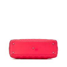 Dior | Pre-Owned Large Lambskin Cannage Lady | Pink