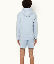 Dane Cotton Twill Longest-Length Cotton Twill Shorts | Ice Blue
