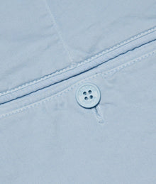 Dane Cotton Twill Longest-Length Cotton Twill Shorts | Ice Blue