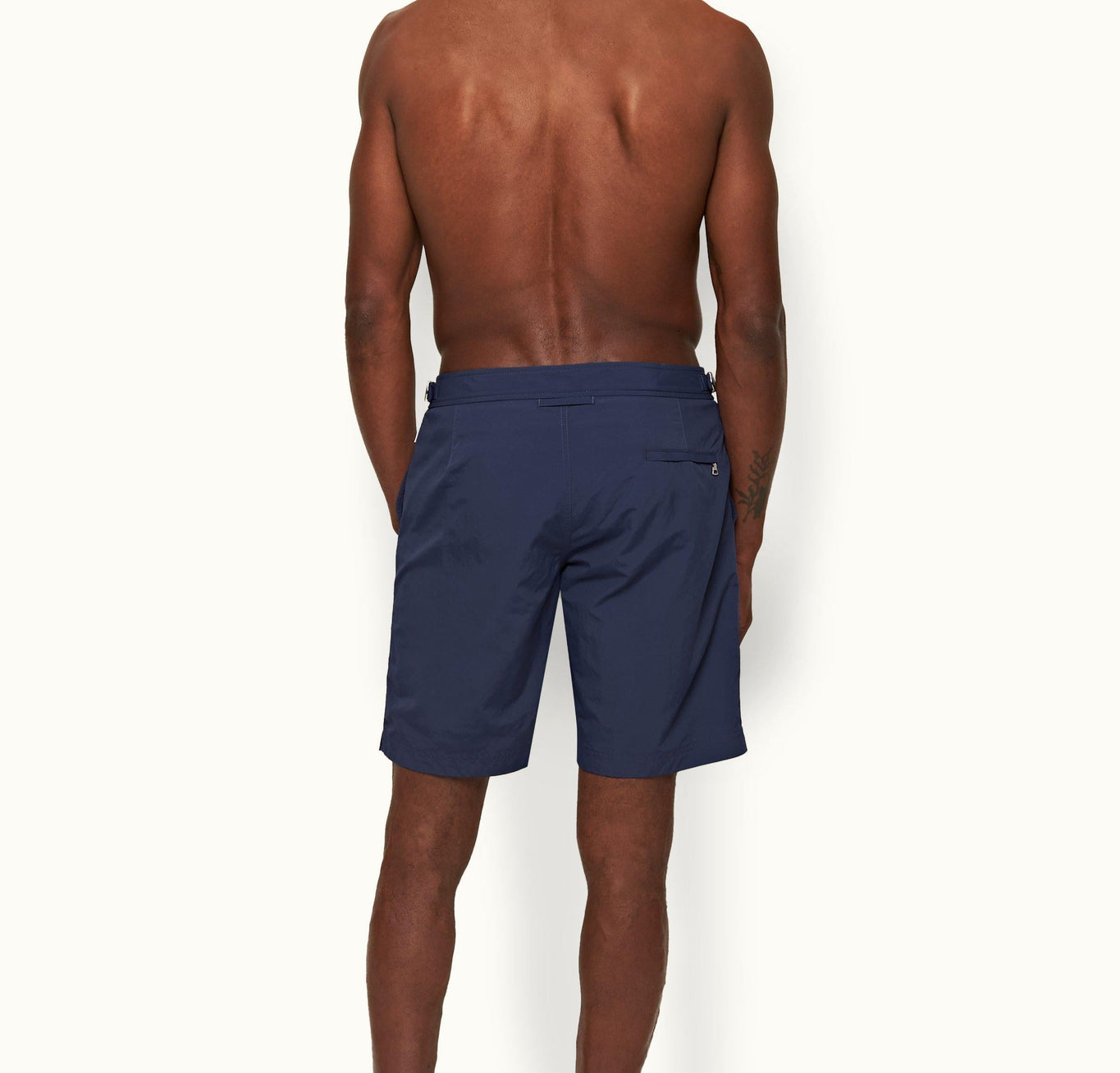 Dane Longest-Length Swim Shorts | Lagoon Blue
