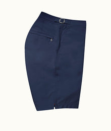 Dane Longest-Length Swim Shorts | Lagoon Blue