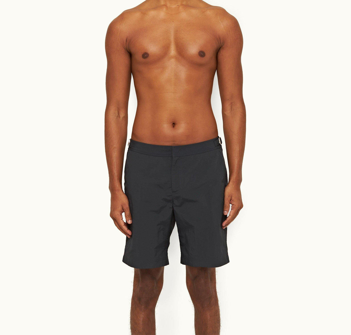 Dane Longest-Length Swim Shorts | Shadow