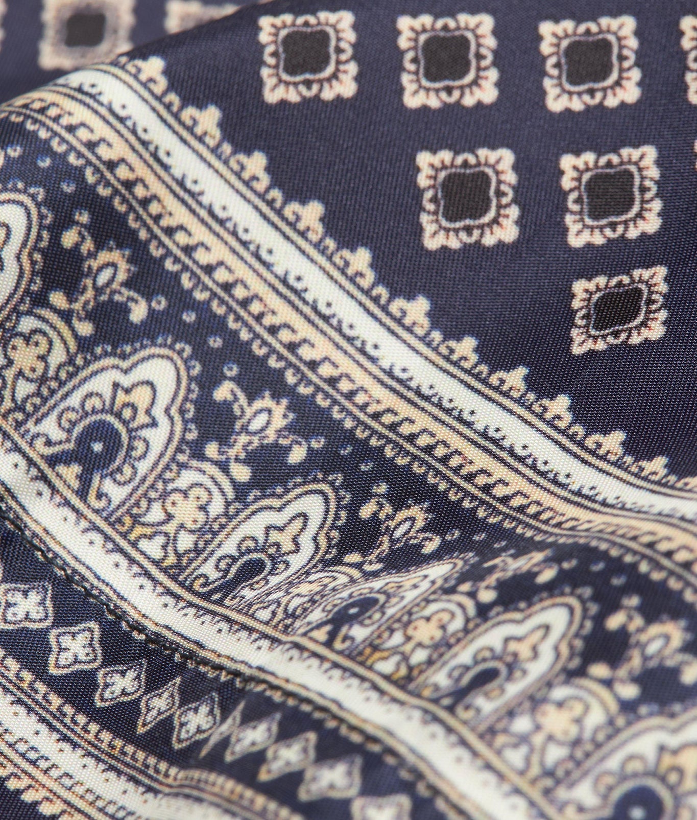 Dane Solmio Print Longer-Length Swim Shorts | Night Iris