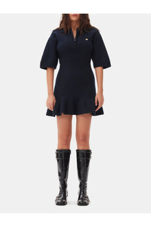 Dark Blue Mini Dress | Sky Captain