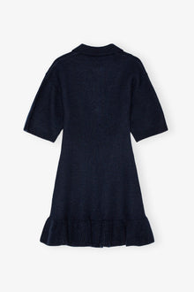 Dark Blue Mini Dress | Sky Captain