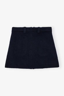 Dark Blue Mini Skirt | Sky Captain (V1)