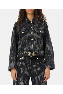 Denim Jacket | Washed Black/Black