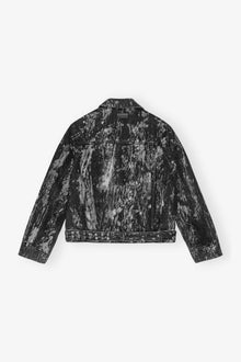 Denim Jacket | Washed Black/Black