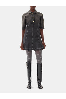 Denim Mini Dress | Washed Black/Black (V1)