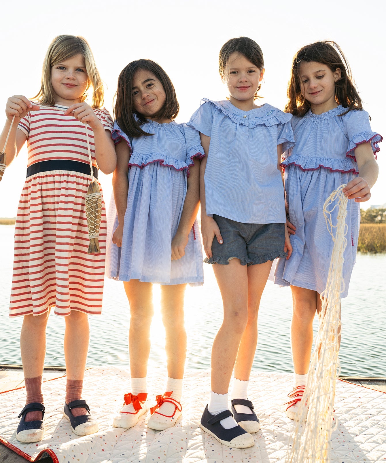 Girls | Diana Dress | Blue